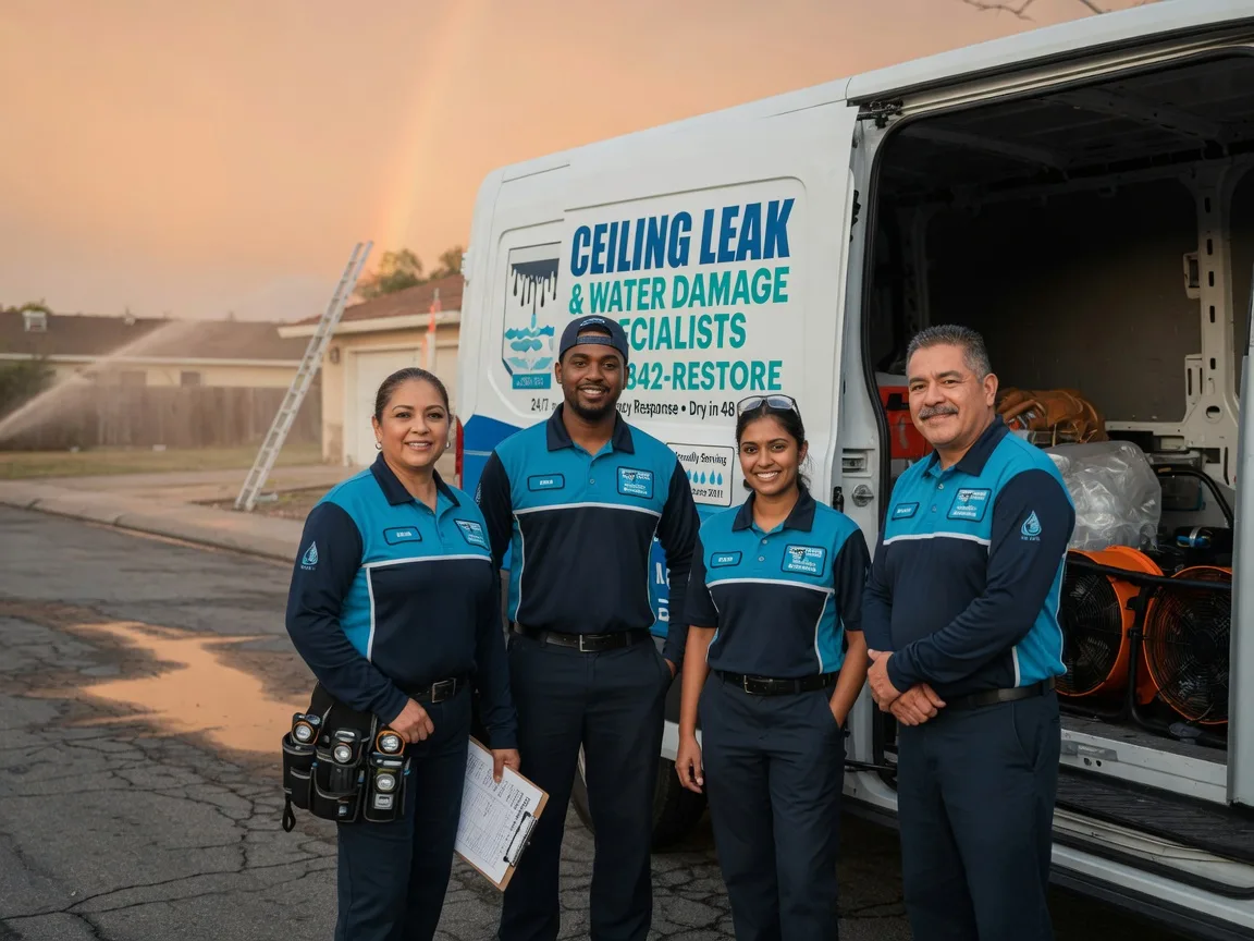 Ceiling Leak Cleanup company in Gillett Grove, IA